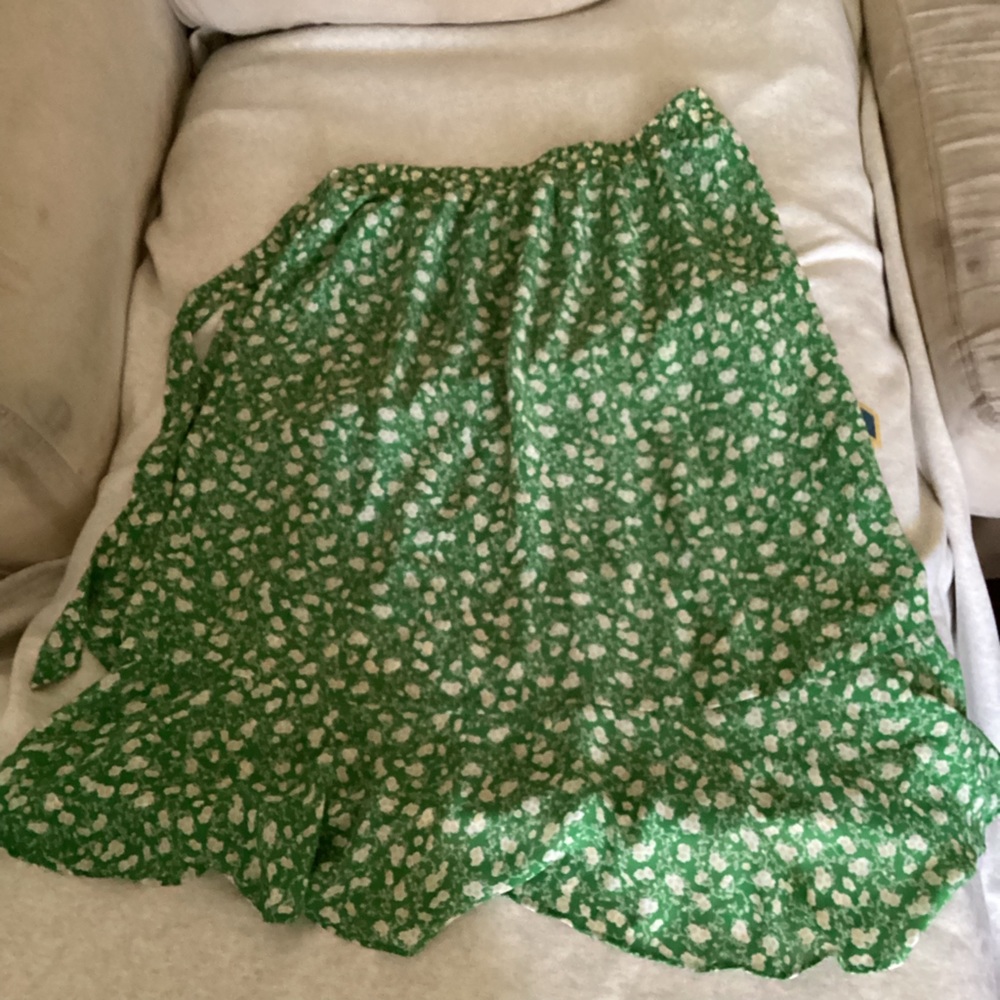 Cato floral wrap maxi skirt
